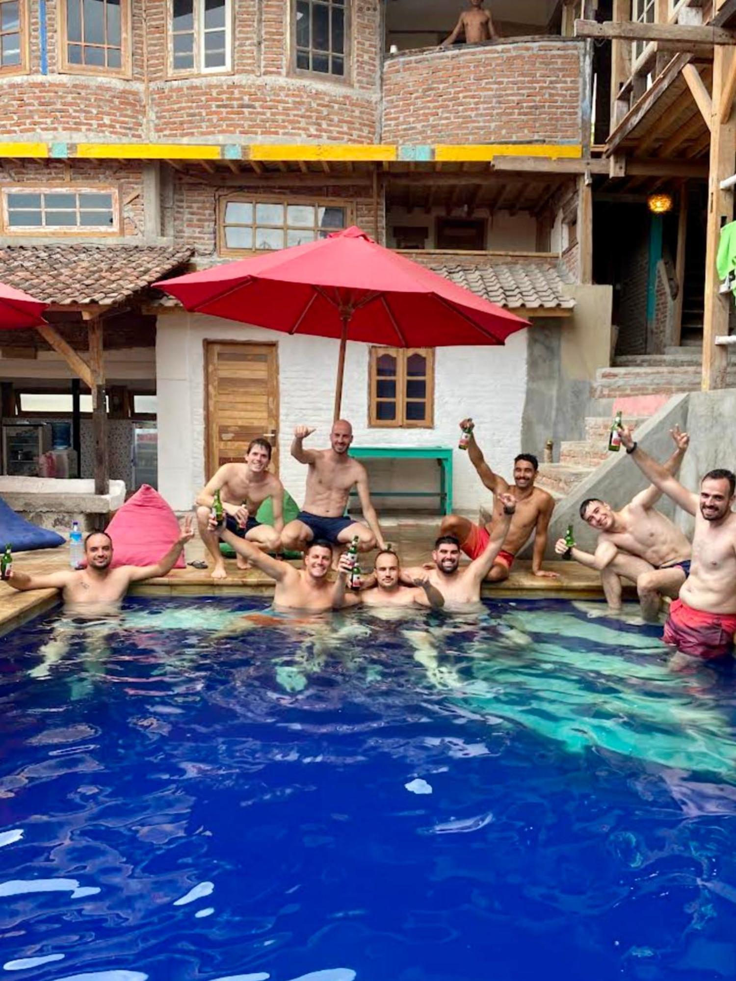 Gili La Boheme Hostel Quần đảo Gili Ngoại thất bức ảnh