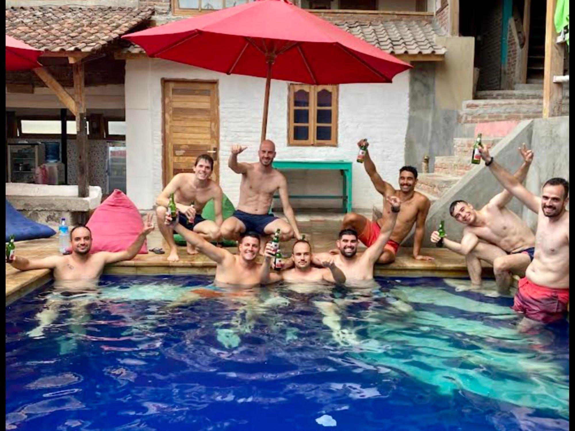 Gili La Boheme Hostel Quần đảo Gili Ngoại thất bức ảnh