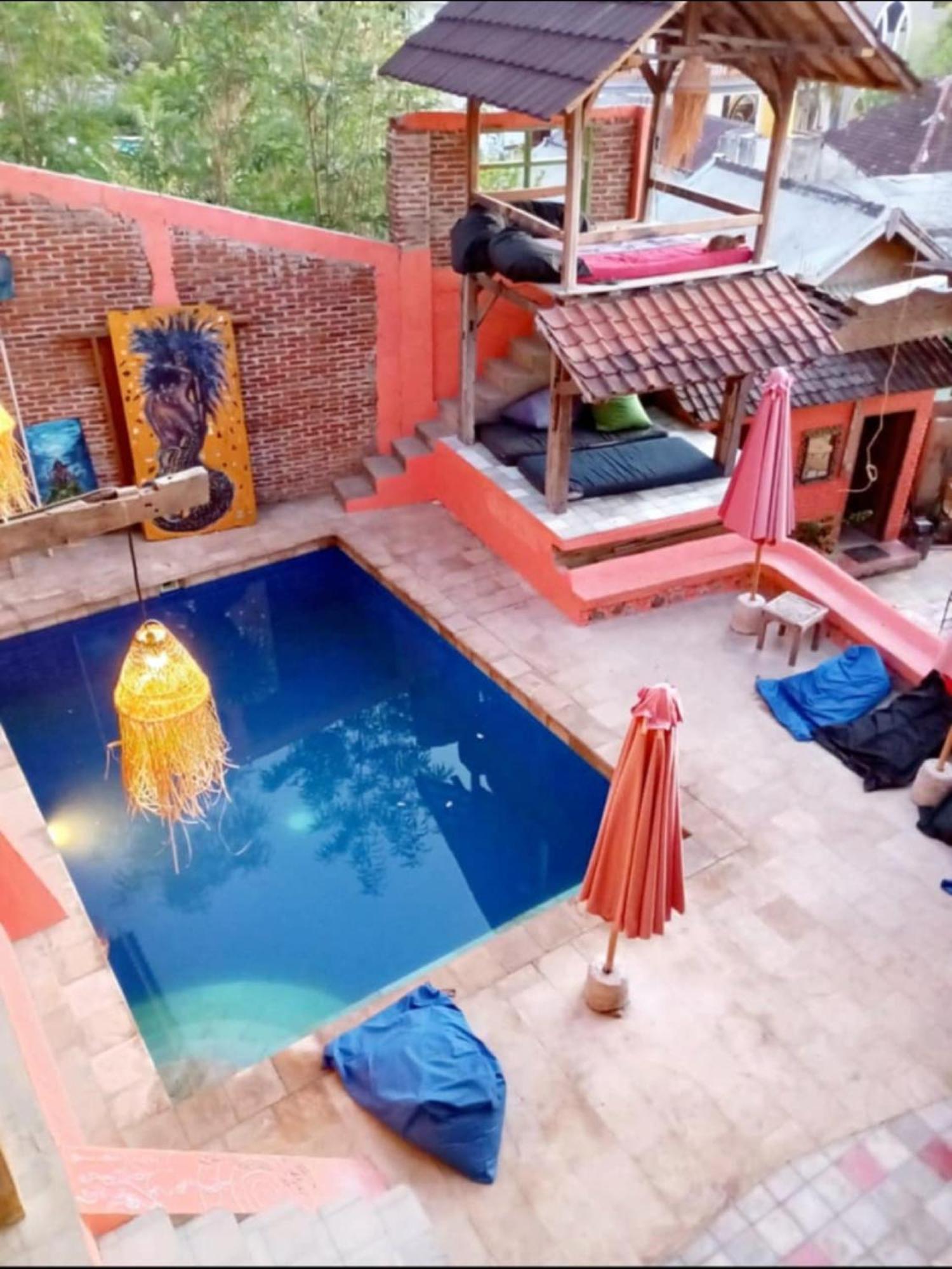 Gili La Boheme Hostel Quần đảo Gili Ngoại thất bức ảnh