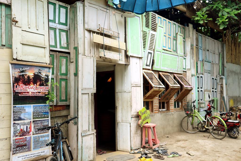 Gili La Boheme Hostel Quần đảo Gili Ngoại thất bức ảnh