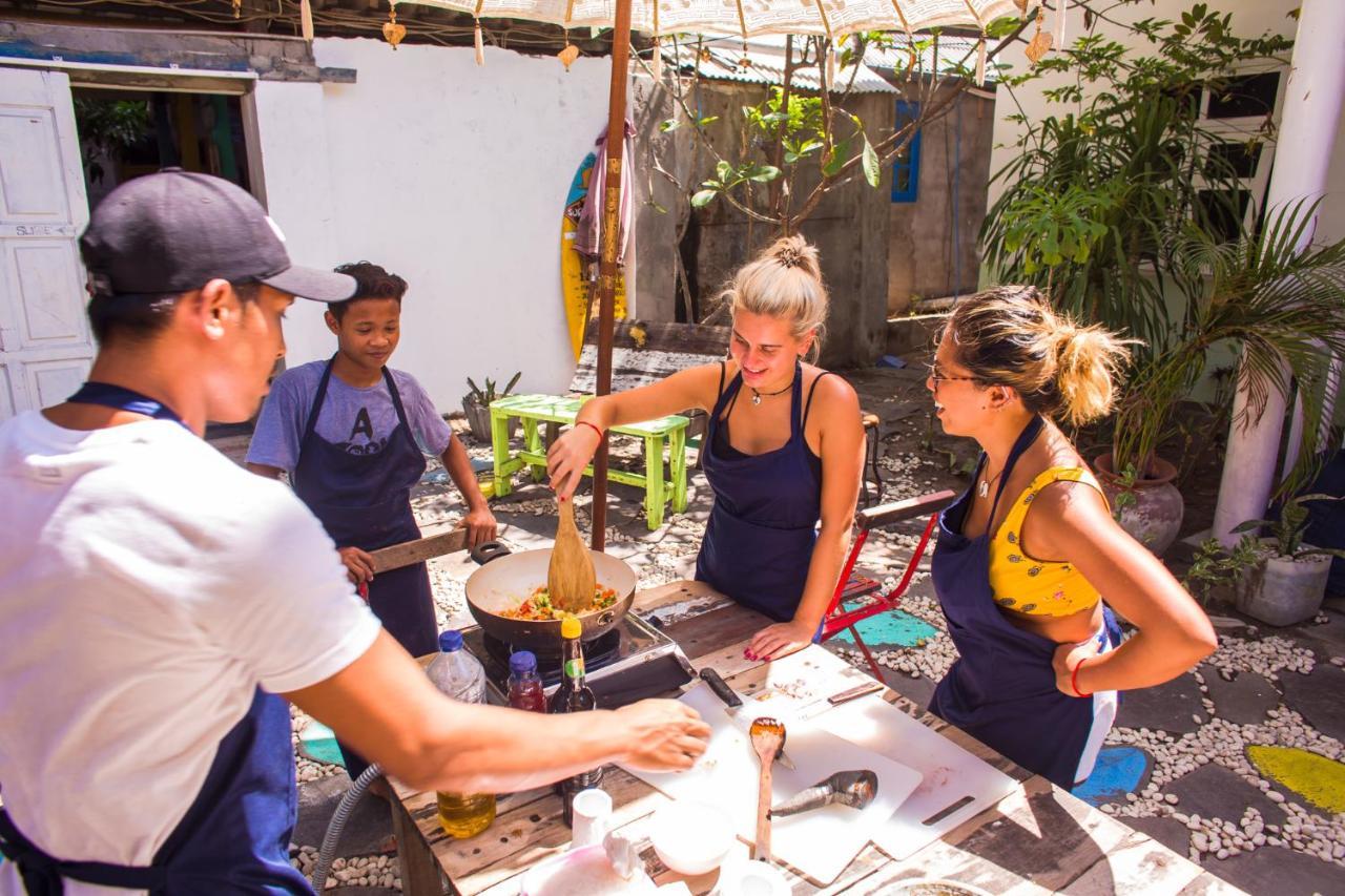 Gili La Boheme Hostel Quần đảo Gili Ngoại thất bức ảnh